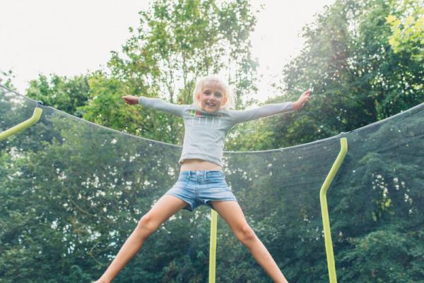 PLUM Wave Springsafe Trampolin mit Sicherheitsnetz 305cm